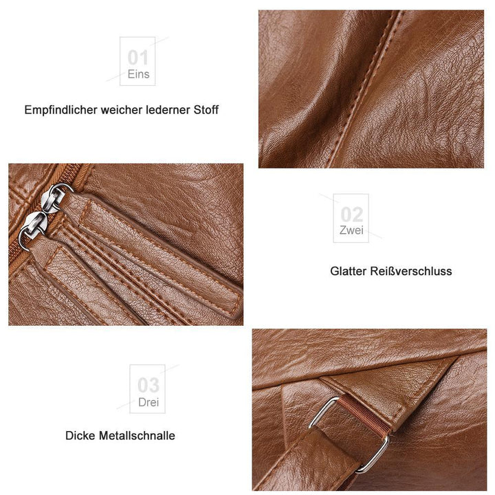 BowLift | Rucksack with large capacity - Full leather