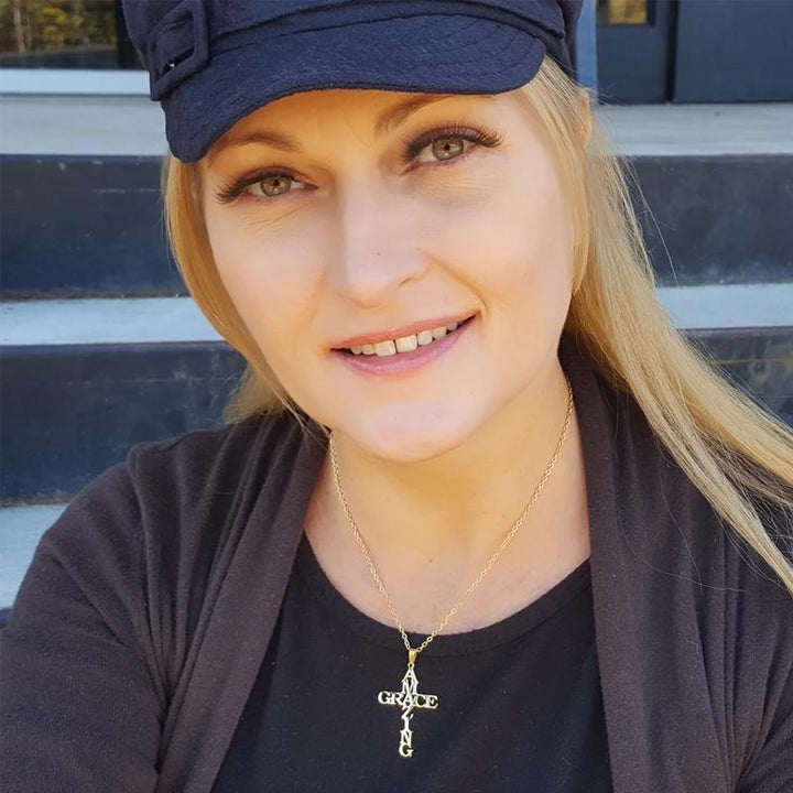 BowLift | Amazing Grace Cross Necklace