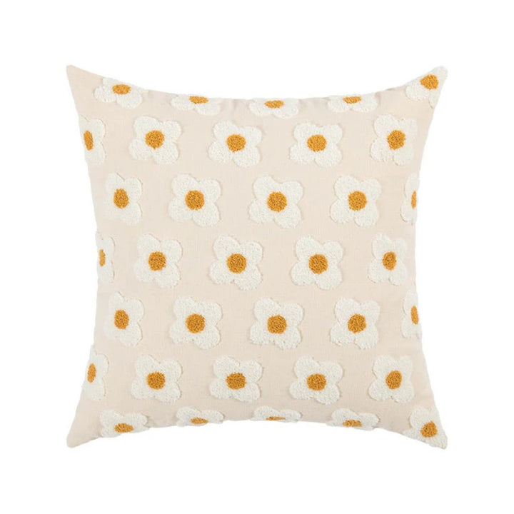 BowLift | Lustrous Floral Embroidered Cushion Cover