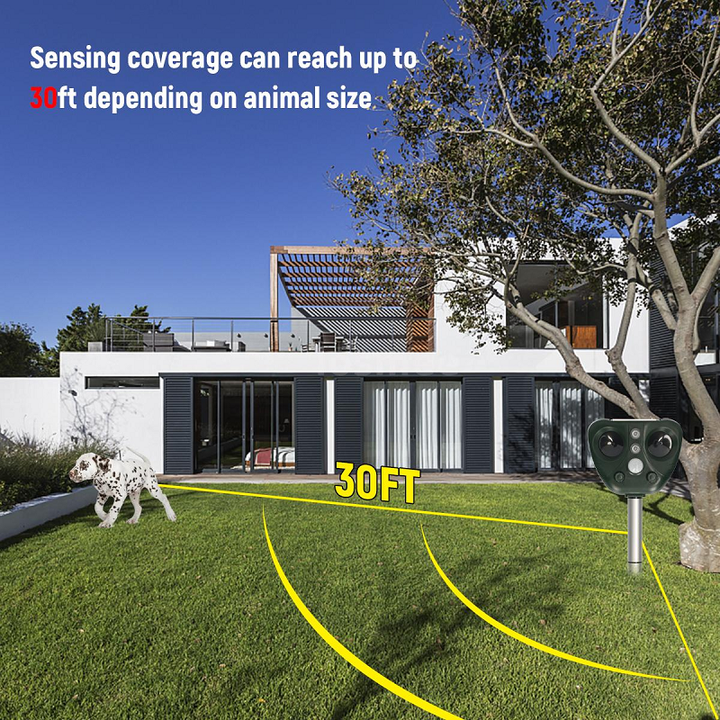 BowLift | Ultrasonic Bird Repeller, Solar Powered
