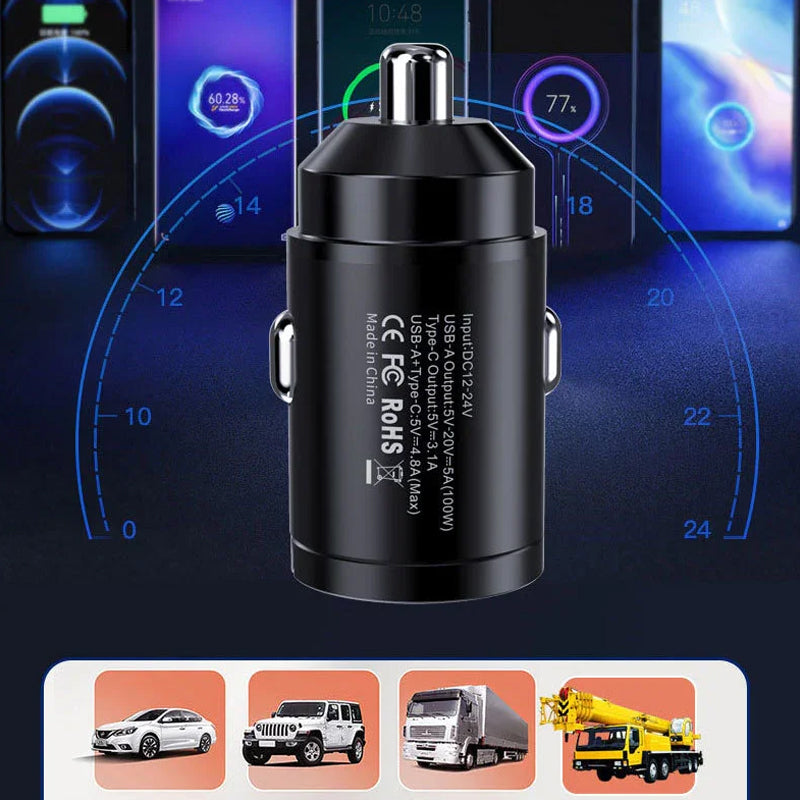 BowLift | Multi-compatible Fast Charge Car Charger