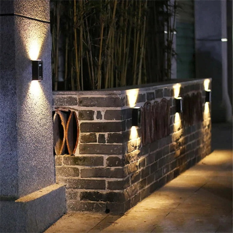 BowLift | Waterproof Solar Powered Outdoor Patio Wall Decor Light