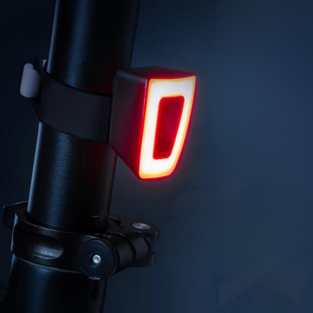 BowLift | USB Rechargeable Waterproof LED Bike Tail Light for Night Riding Safety