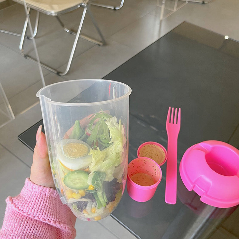 Portable Lightweight Mason's Salad Cup | Bowlift