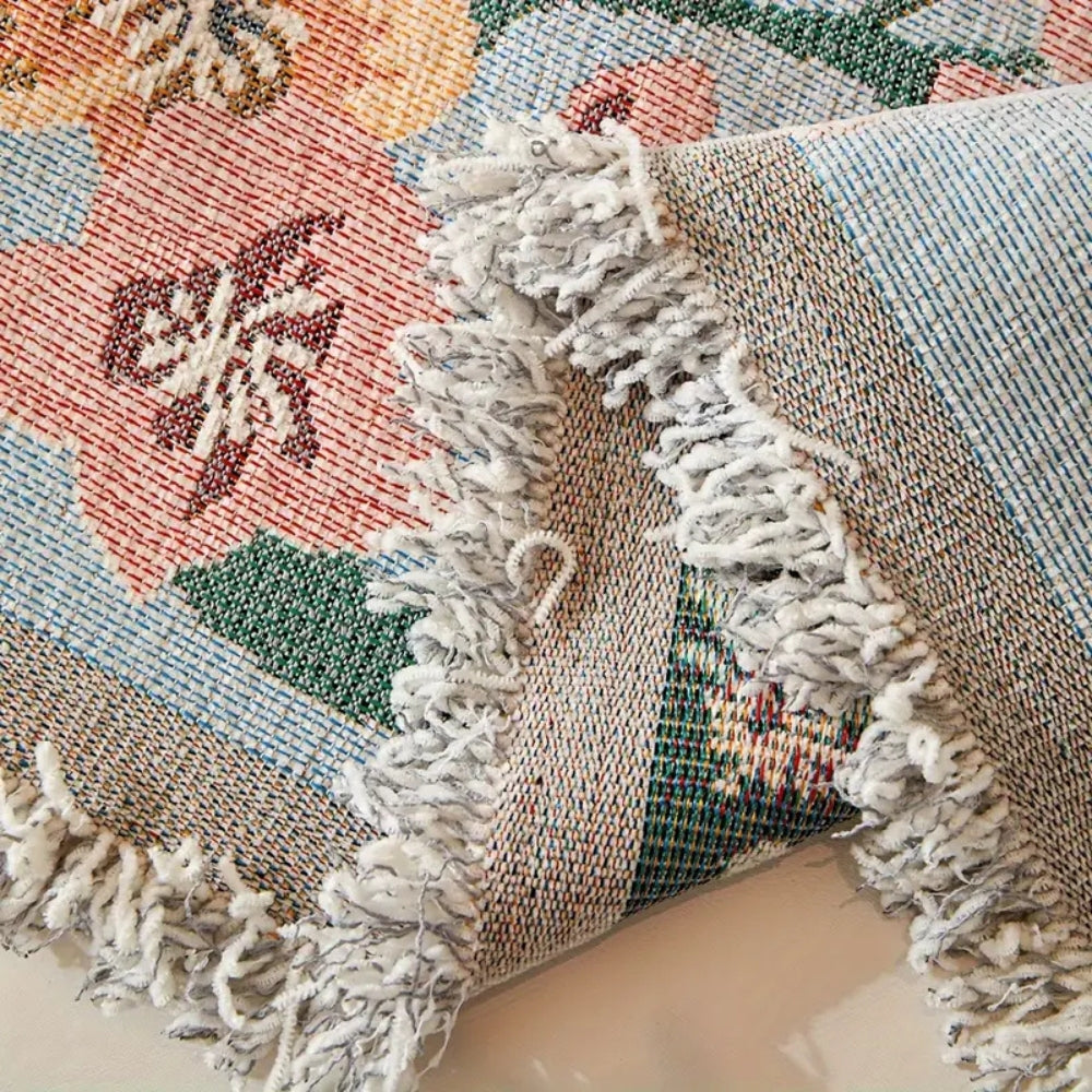 BowLift | Amara Floral Reversible Sofa Cover