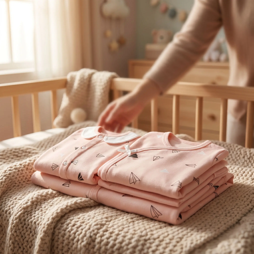 Cotton Baby Gift Set for Newborns, 18- or 22-Piece Set