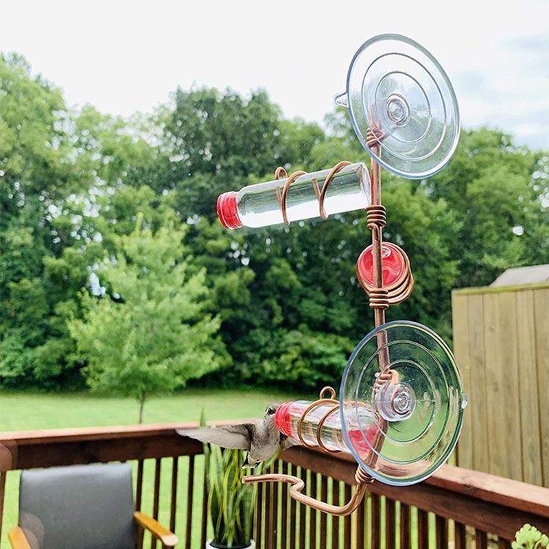 BowLift | Window Hummingbird Feeder