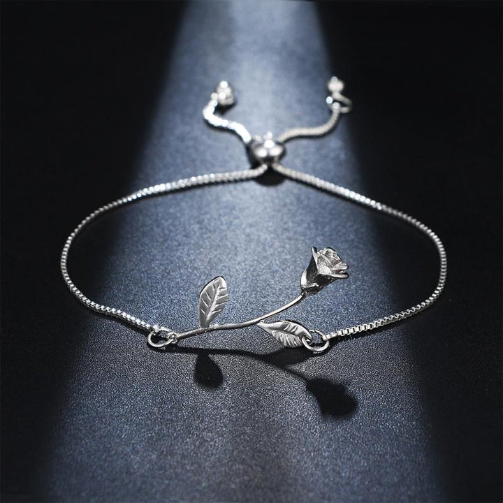BowLift | Rose Flower Charm Bracelet
