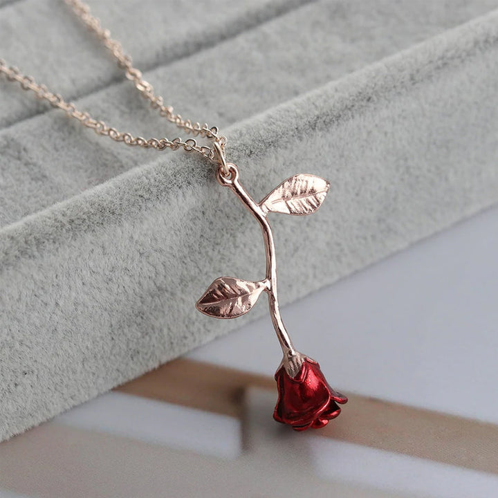 BowLift | 3D Rose Pendant Necklace
