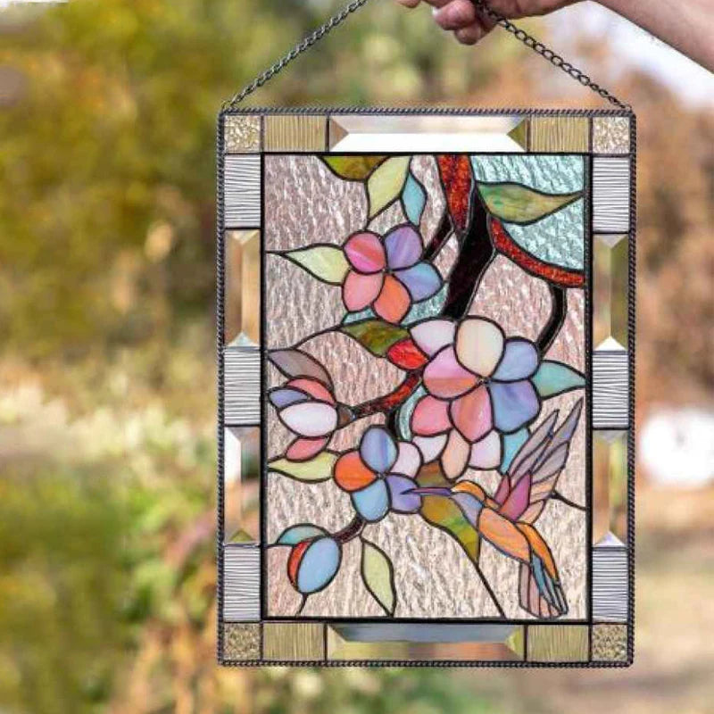 BowLift | Rectangular Bird Pendant Window Decoration
