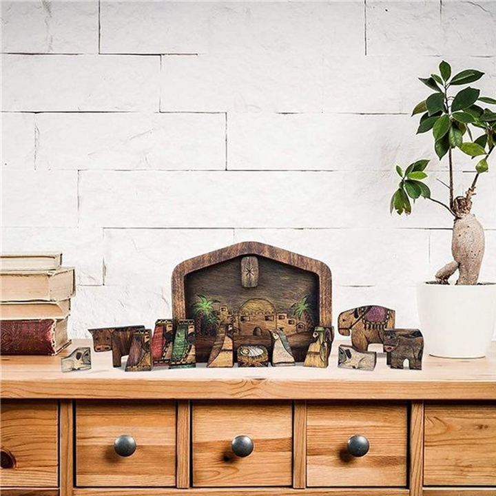 BowLift | Wooden Jesus Puzzle Set