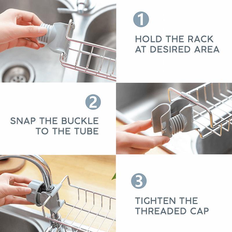 BowLift | Kitchen Sink Organizer Rack