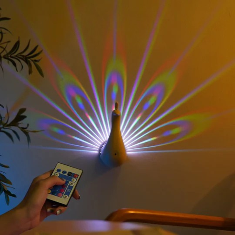 Decorative lamp with remote control and color effects Bowlift