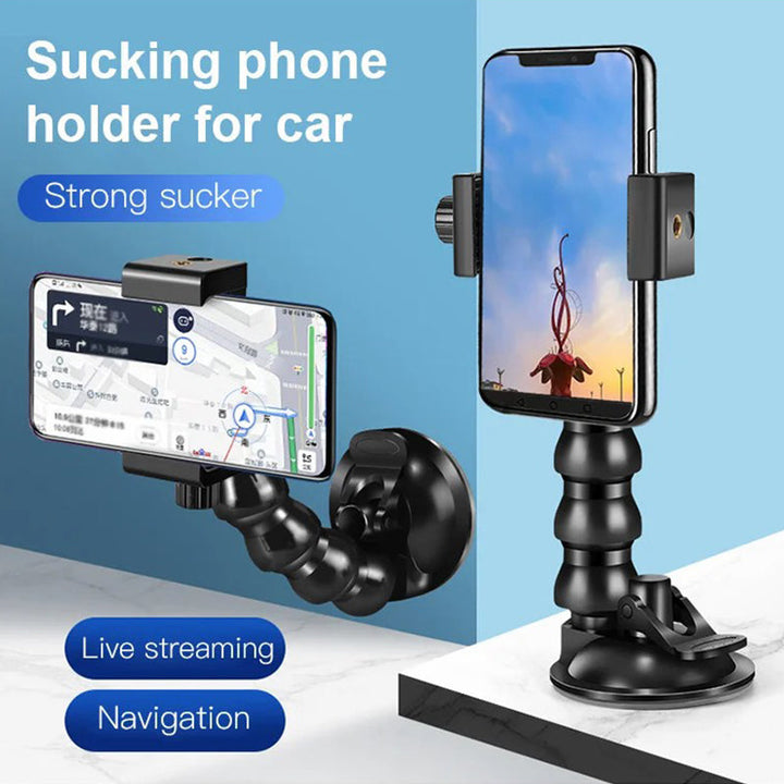 BowLift | Snake Arm Sucker Phone Holder for Car