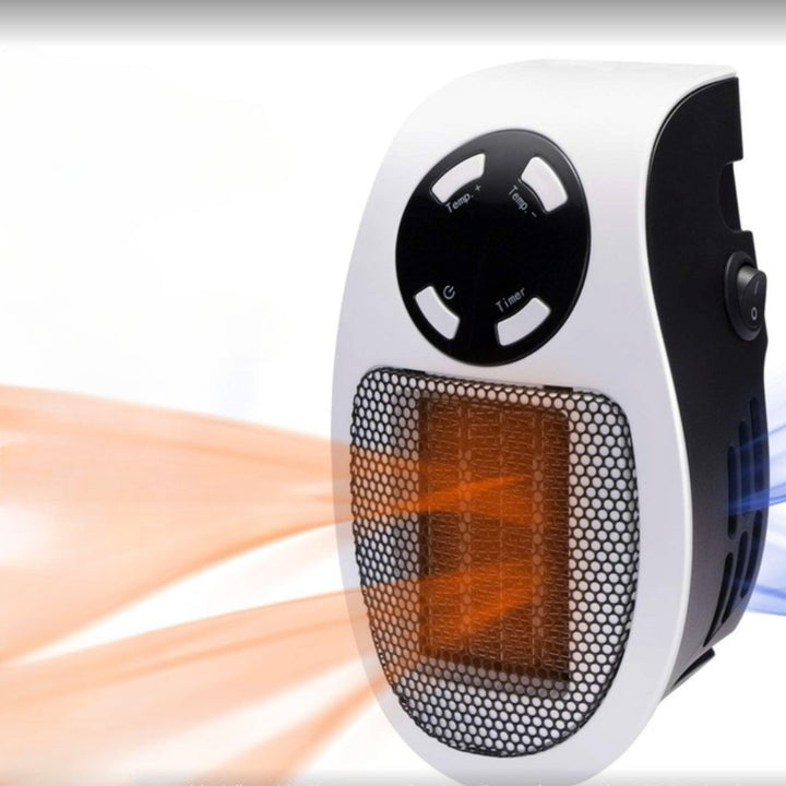 WarmFlow portable heater with adjustable thermostat Bowlift