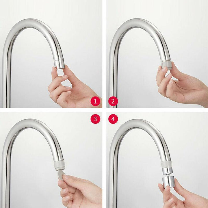 BowLift | Rotatable Dual-Function Bubbler Faucet Head