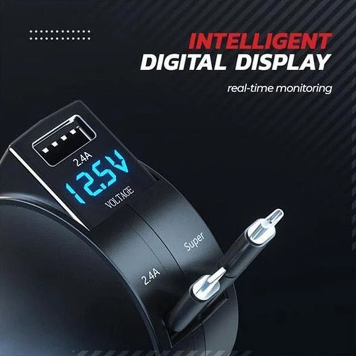 BowLift | 3-in-1 Fast Car Charger