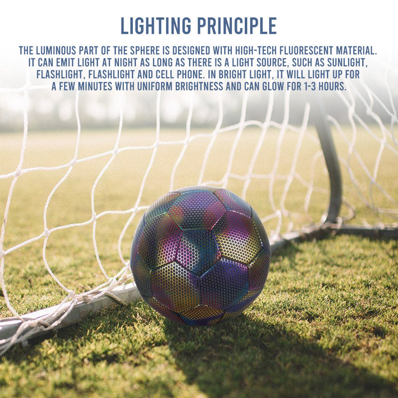 BowLift | Reflective Glowing Soccer Ball