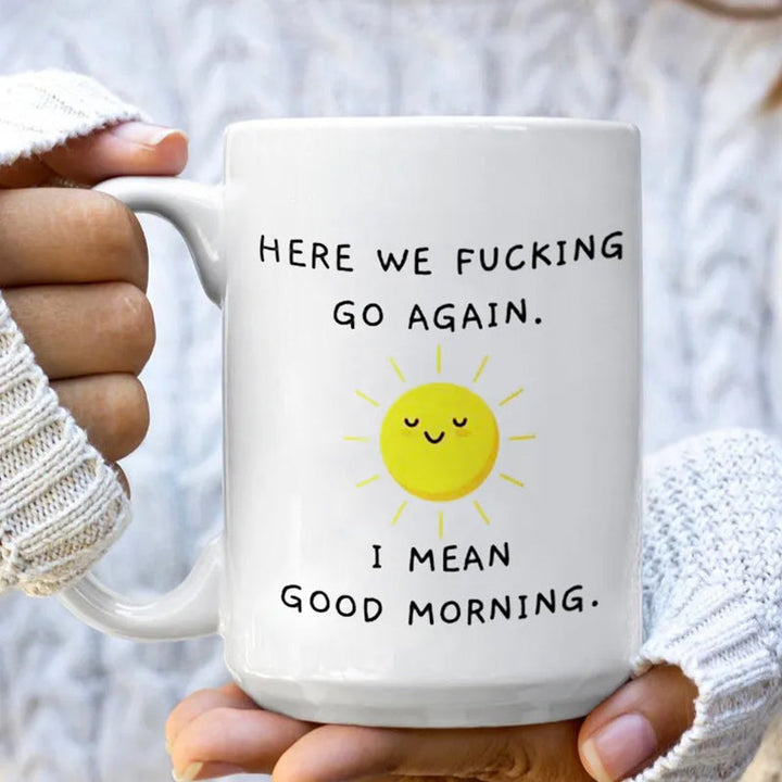 Ceramic Coffee Mug, Dishwasher and Microwave Safe, Gift for Coworkers