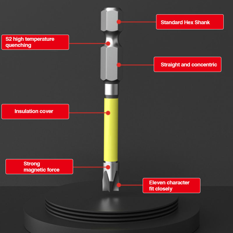 BowLift | Cross and Slotted Screwdriver Bits for Electricians