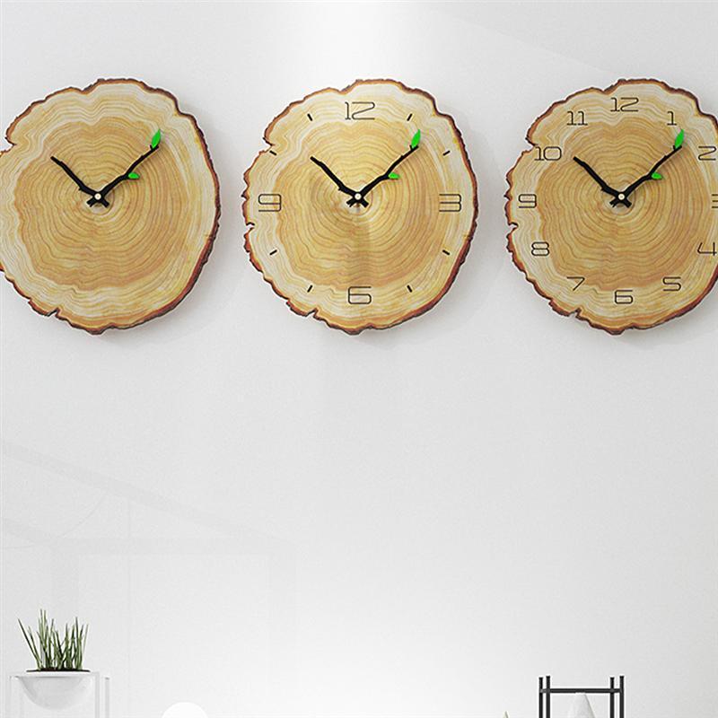 Wooden Annual Rings Wall Clock | Bowlift