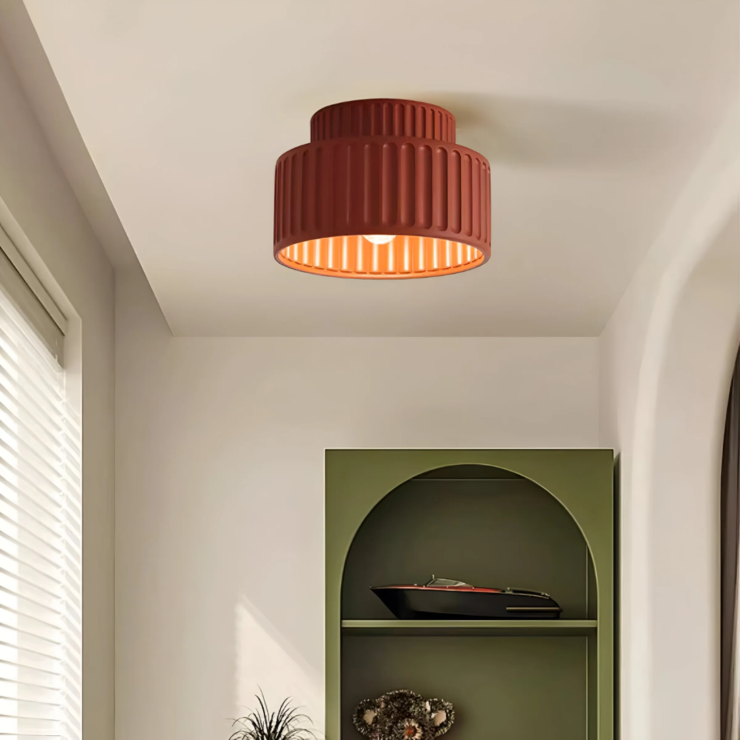 BowLift | Modern Ribbed Ceiling Lamp