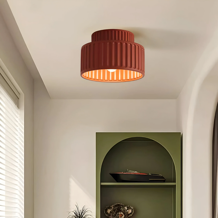 BowLift | Modern Ribbed Ceiling Lamp