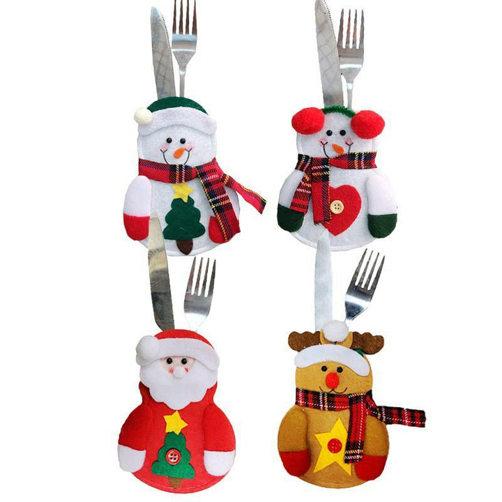 BowLift | Christmas Tableware Holders Set (12 PCs)