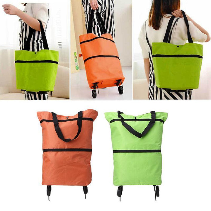 BowLift | Foldable shopping bag with wheels