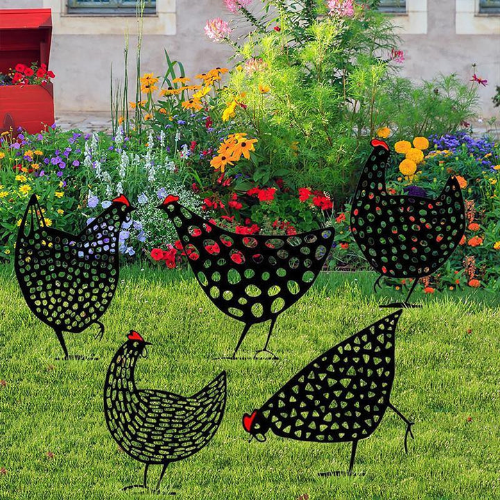 BowLift | Garden Simulated Chicken Ornament