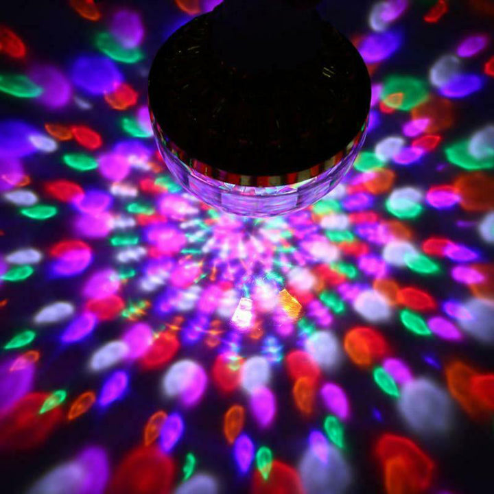 BowLift | LED Disco Ball Colorful Rotating Lightbulb
