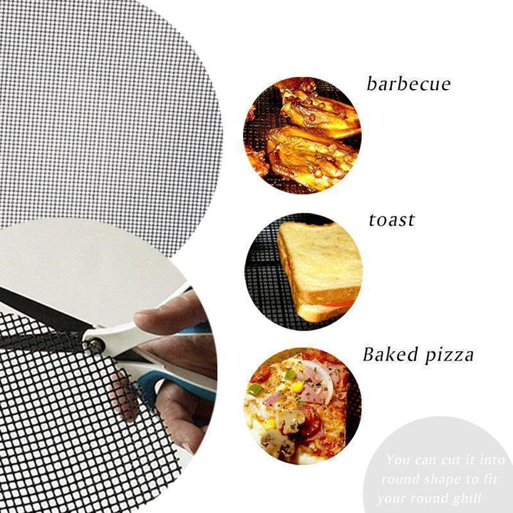 BowLift | Reusable non-stick PTFE fiberglass grill mat