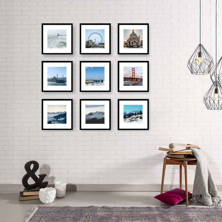 PhotoFrame – Stylish Wooden Frames Set Bowlift