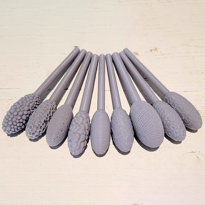 BowLift | Texture Tool Sets for Clay Art- One Set 9 Pcs