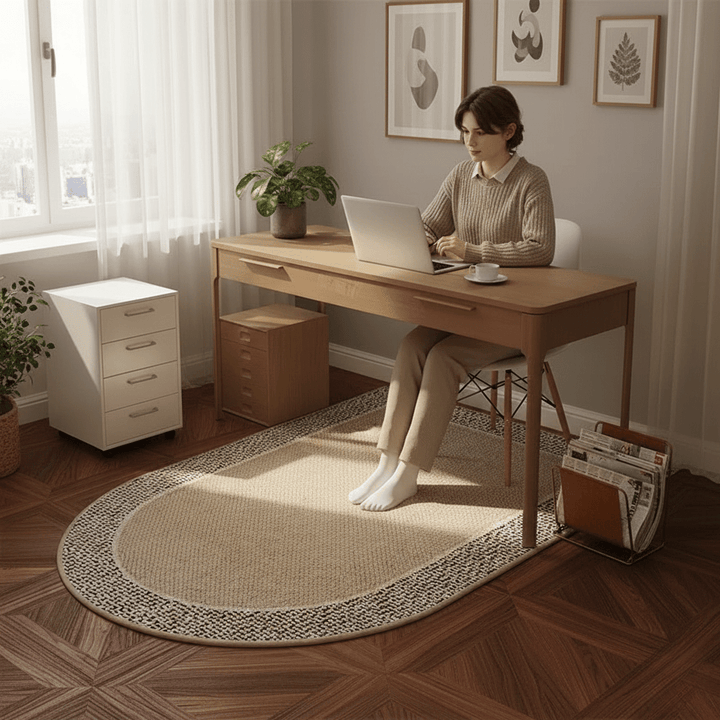 BowLift | Transparent floor protection mat for hard floors