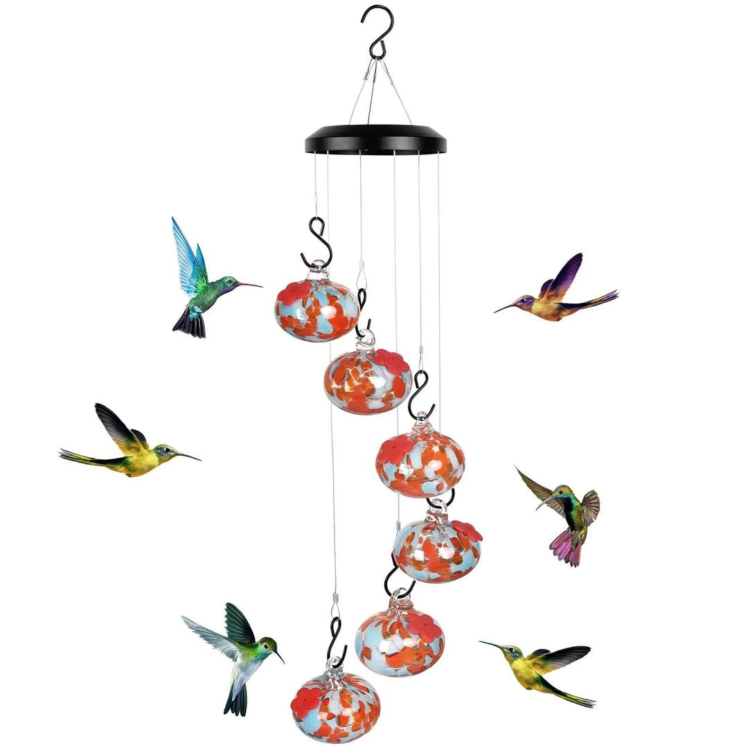 BowLift | New Charming Wind Chimes Hummingbird feeders Garden Decor