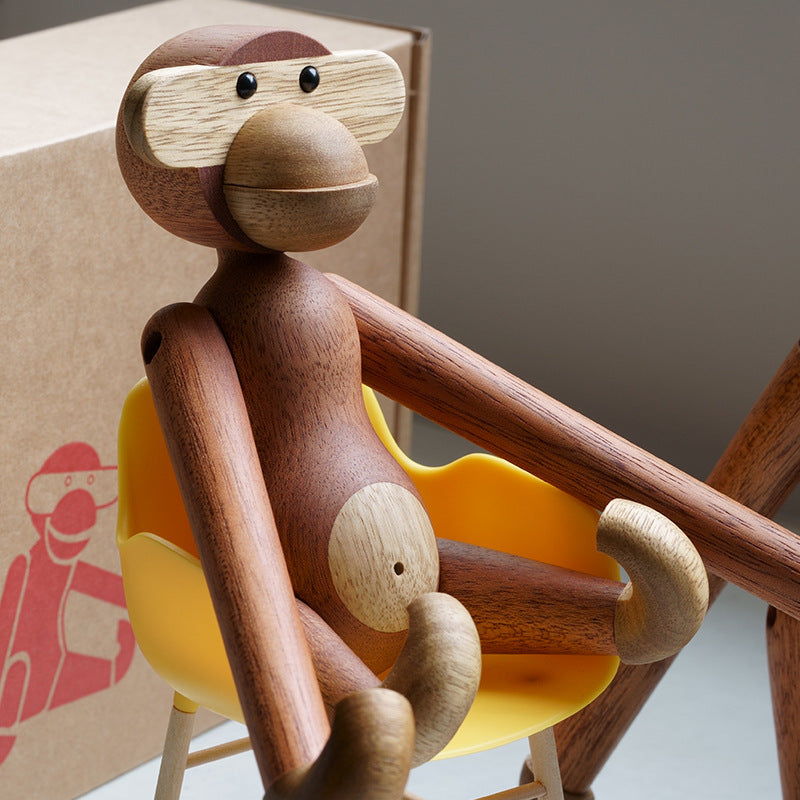 BowLift | Cheeky Monkey Solid Wood Ornament