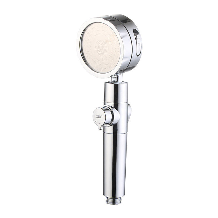 BowLift | Modern Handheld Showerhead 3 Spray Round Metal Shower Heads