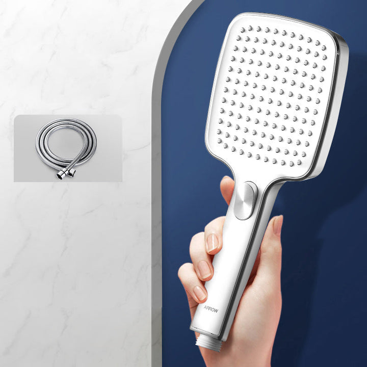 BowLift | Contemporary Handheld Showerhead Square Three-Speed Spray Head