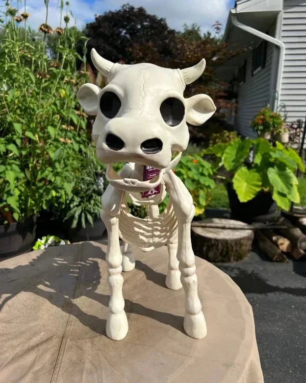 BowLift | Halloween Skeleton Cow & Horse Decorative Prop