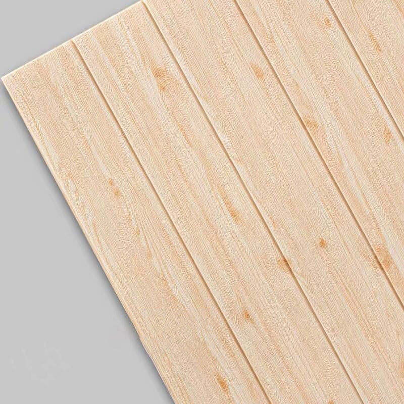 BowLift | Modern Tin Back Wall Panel Smooth Wall Ceiling Wood Grain Design Set of 1
