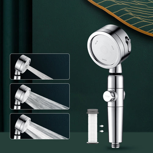 BowLift | Plasti Showerhead Contemporary Handheld Showerhead with Adjustable Water Flow