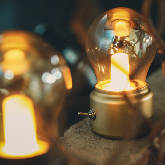 BowLift | Vintage LED Bulb Shape Mini Lamp