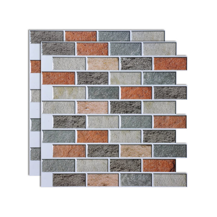 BowLift | Square Peel-and-Stick Tiles Plastic Indoor Peel & Stick Subway Tile
