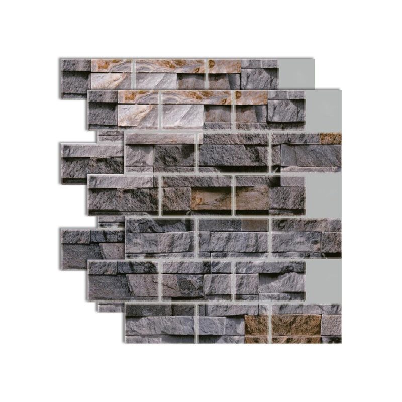 BowLift | Square Peel-and-Stick Tiles Plastic Indoor Peel & Stick Subway Tile