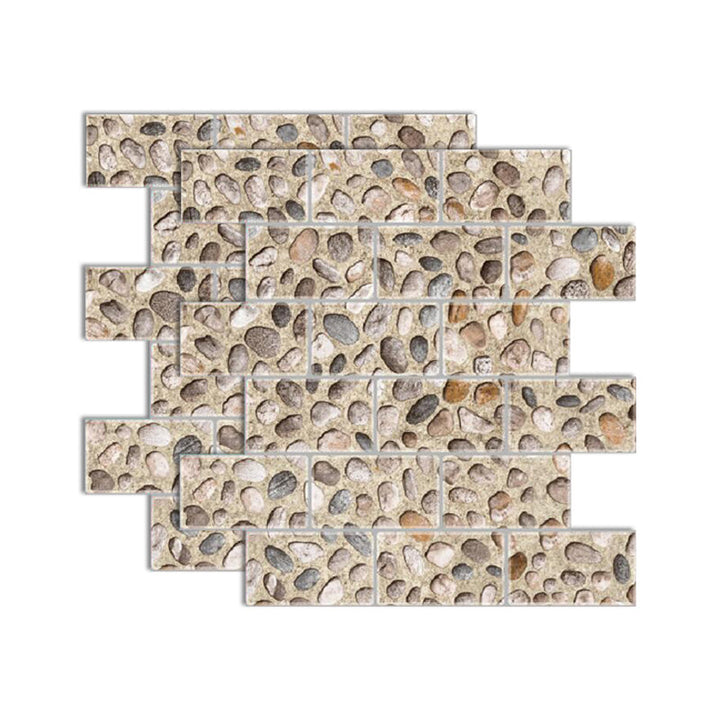 BowLift | Square Peel-and-Stick Tiles Plastic Indoor Peel & Stick Subway Tile