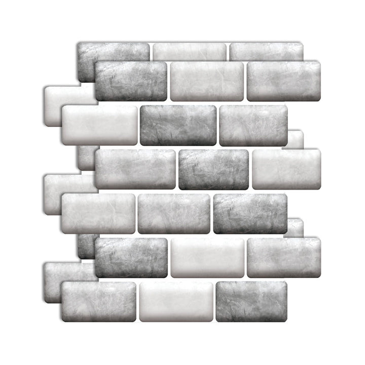 BowLift | Plastic Peel & Stick Subway Tile 3D Subway Tile with Slip-Resistant Surface