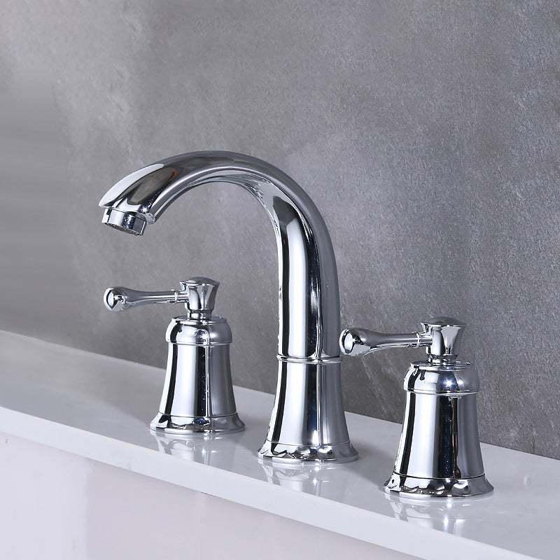 BowLift | Bathroom faucet lever handle brass handheld shower sink faucet