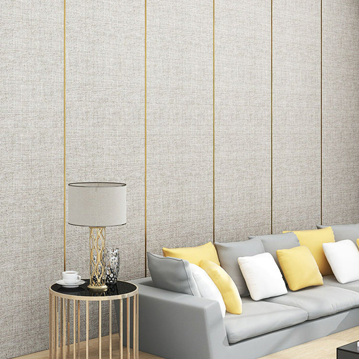 BowLift | Modern Wall Covering Panel Linen Wall Indoor Upholstered Panel