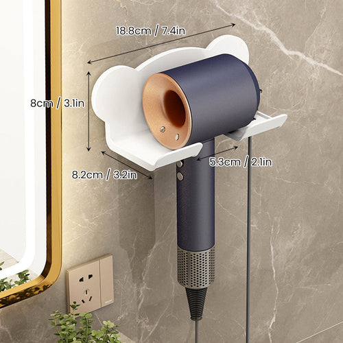 Bathroom Hair Dryer Holder | Bowlift